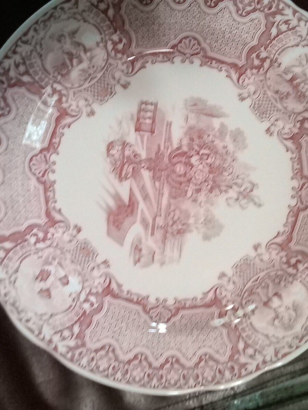 The Spode Archive Collection SEASONS Plate Victorian Series 10.5” England